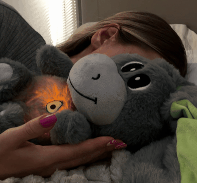 Oddychający osiołek 2w1