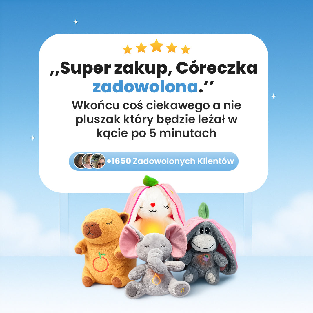 Oddychający Króliczek 2w1